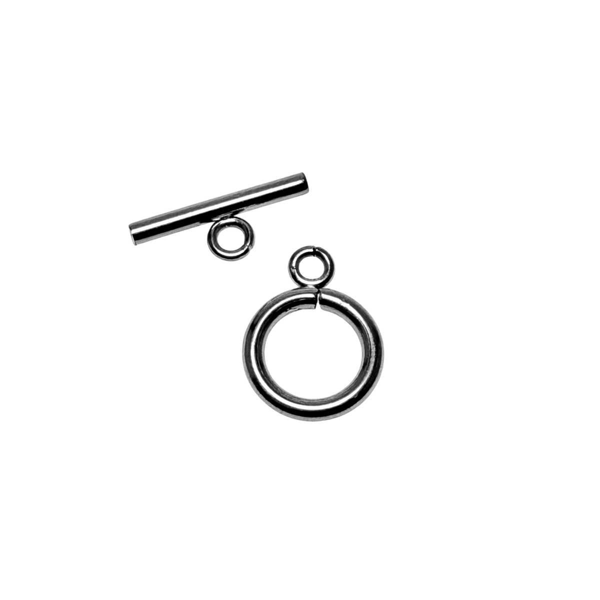 12mm Toggle Clasp - Available Stainless Steel & Non-Tarnish Waterproof Gold - Sold by Piece.