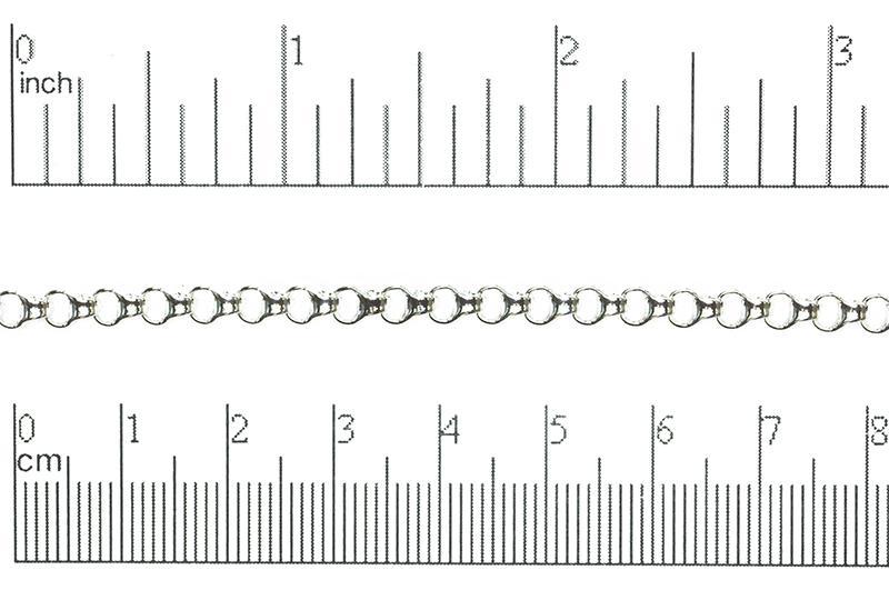 Bicycle Box Rolo Chain 5.5mm x 3.8mm available in Multiple Colors sold by the Foot - CH 802