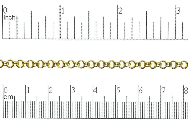 Bicycle Box Rolo Chain 5.5mm x 3.8mm available in Multiple Colors sold by the Foot - CH 802