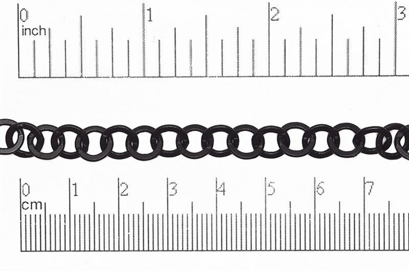 7.9mm x 7.5mm Smooth Flat Cable Chain Sold by The Foot - CH 866
