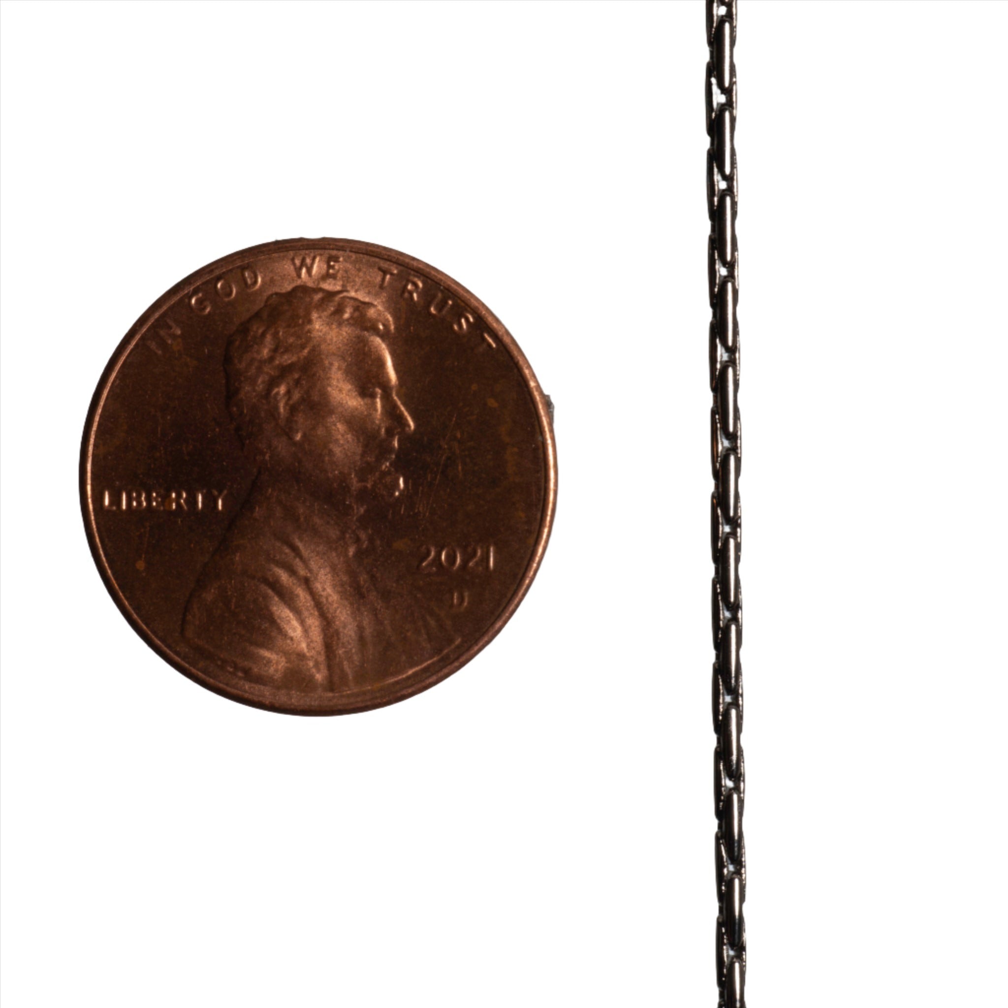 1.25mm Beading Chain - Available in Multiple Colors - Sold by The Foot - CH 874