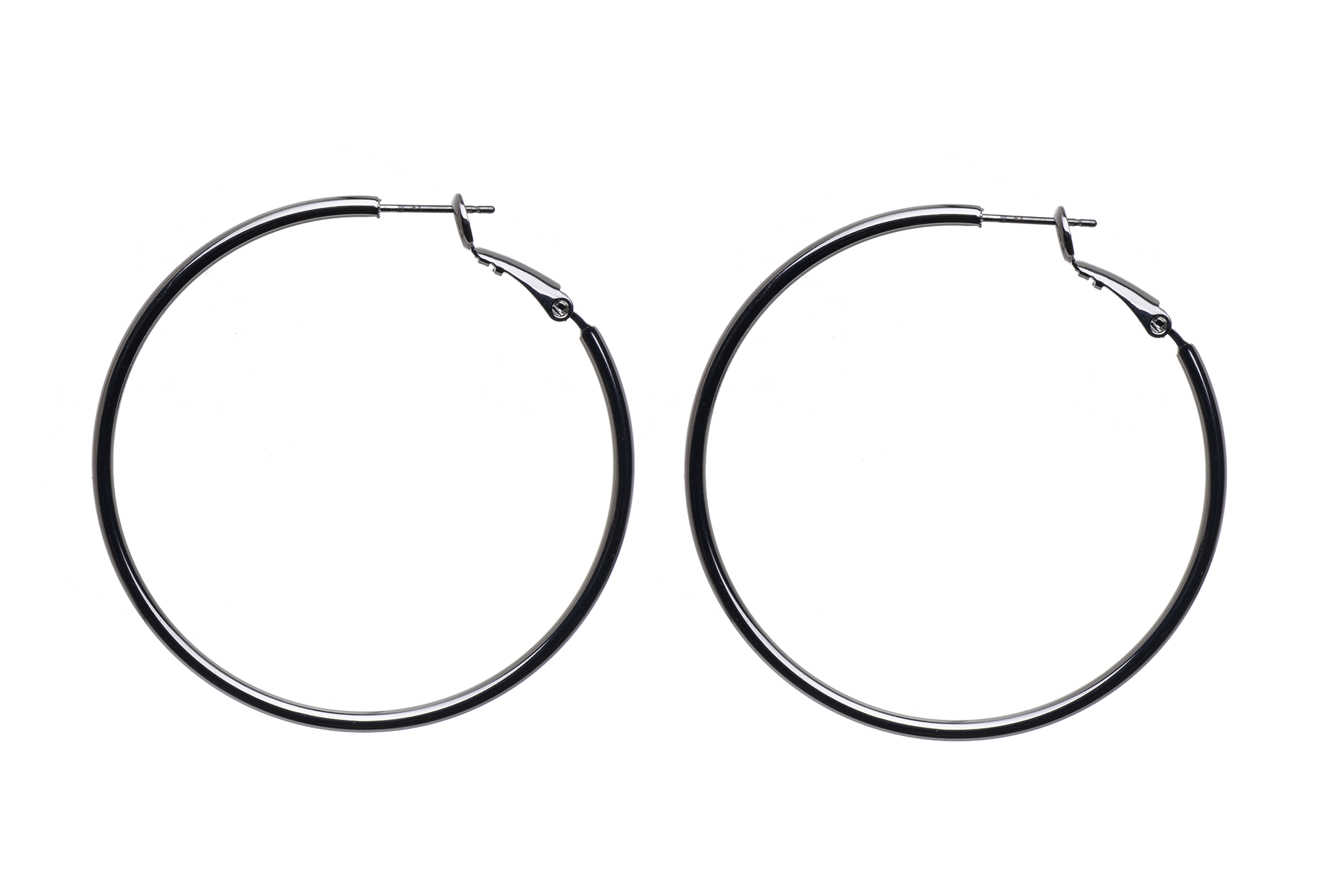 50mm Large Hoop Earrings - Made of hollow 2mm tube wire - Sold individually - EW5016