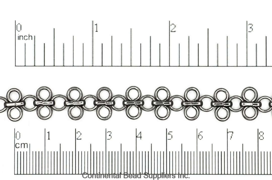 11mm Maille Specialty Chain - Made of Brass - Sold by the Foot - CH-213