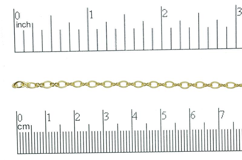 Cable Chain Small Size - Multiple Finishes Available- Measures 3.5mm x 3mm - Sold by the Foot - CH 245