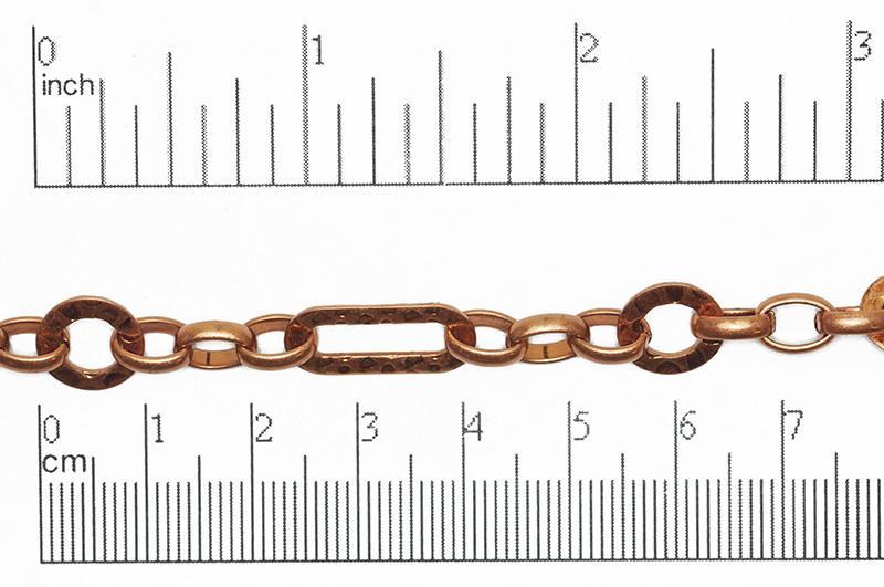 Cable Chain - 16mm x 7mm - Available in Multiple Colors - Sold by the Foot - CH 813