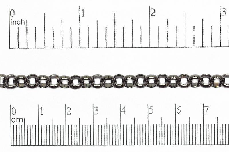 6mm Rolo Chain Sold by The Foot - CH 823