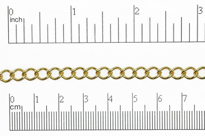 8mm Curb Chain Sold by The Foot - CH 824
