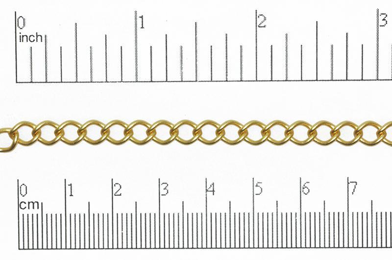 8mm Curb Chain Sold by The Foot - CH 824