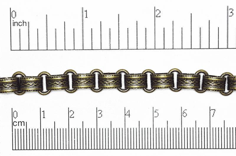 8.5mm Vintage Bookchain Sold by The Foot - CH 840