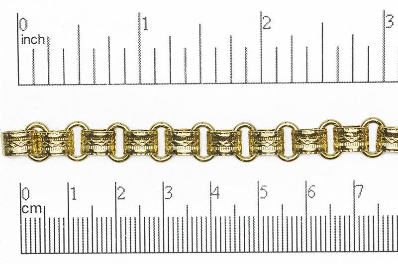 8.5mm Vintage Bookchain Sold by The Foot - CH 840