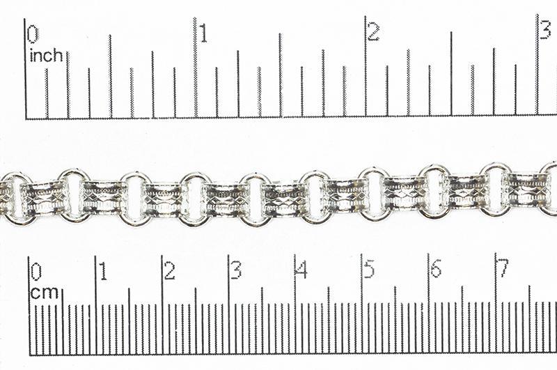 8.5mm Vintage Bookchain Sold by The Foot - CH 840