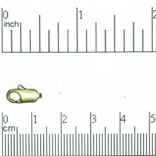 Lobster Claw Clasp Size Small - Measures 12mm x 5mm - Available in Many Finishes - Sold Individually - C602.