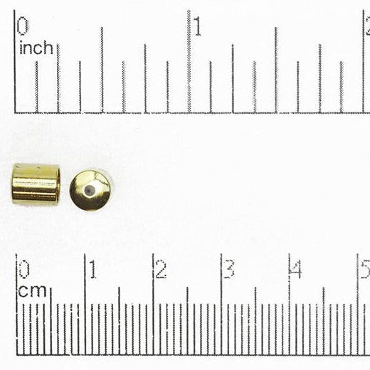 6mm Glue-In Cord End Cap in Multiple Colors - Sold by the Piece - CCAP6