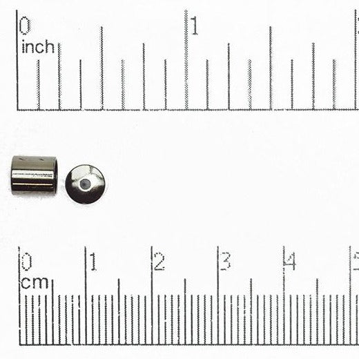 6mm Glue-In Cord End Cap in Multiple Colors - Sold by the Piece - CCAP6
