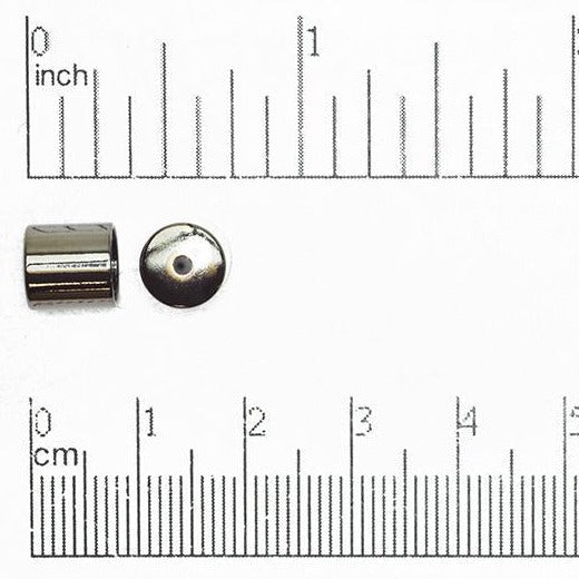 8mm Glue-In Cord End Cap in Multiple Colors - Sold Individually - CCAP8