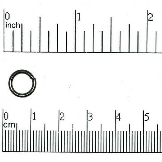 10mm Jump Connector Rings – XL Size – 15 Gauge Wire – Multiple Colors – Sold in 25 Gram Packs (Approx. 79pcs) – JR/10