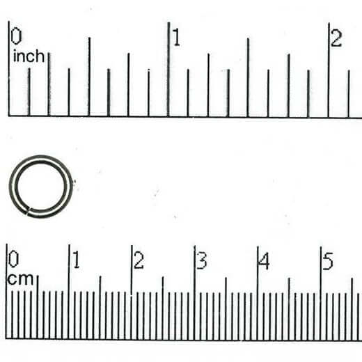 10mm Jump Connector Rings – XL Size – 15 Gauge Wire – Multiple Colors – Sold in 25 Gram Packs (Approx. 79pcs) – JR/10