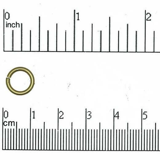 10mm Jump Connector Rings – XL Size – 15 Gauge Wire – Multiple Colors – Sold in 25 Gram Packs (Approx. 79pcs) – JR/10