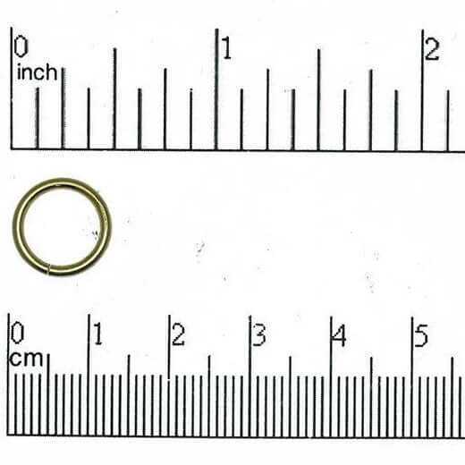 12mm Jump Connector Rings – XXL Size – 15 Gauge Wire – Multiple Colors – Sold in 25 Gram Packs (Approx. 62pcs) – JR/12