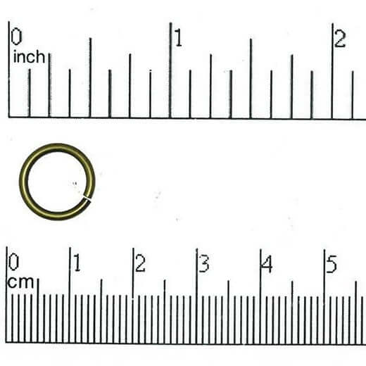 12mm Jump Connector Rings – XXL Size – 15 Gauge Wire – Multiple Colors – Sold in 25 Gram Packs (Approx. 62pcs) – JR/12