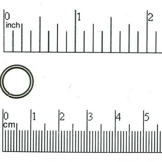 12mm Jump Connector Rings – XXL Size – 15 Gauge Wire – Multiple Colors – Sold in 25 Gram Packs (Approx. 62pcs) – JR/12