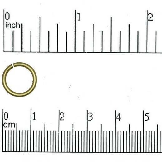 12mm Jump Connector Rings – XXL Size – 15 Gauge Wire – Multiple Colors – Sold in 25 Gram Packs (Approx. 62pcs) – JR/12