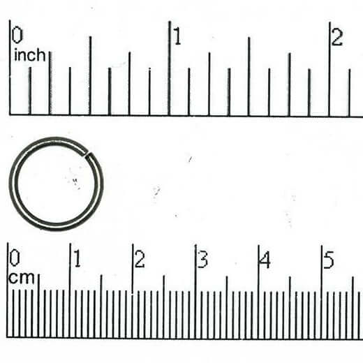 15mm Jump Connector Rings – XXXL Size – 15 Gauge Wire – Multiple Colors – Sold in 25 Gram Packs (approx. 49pcs) – JR/15
