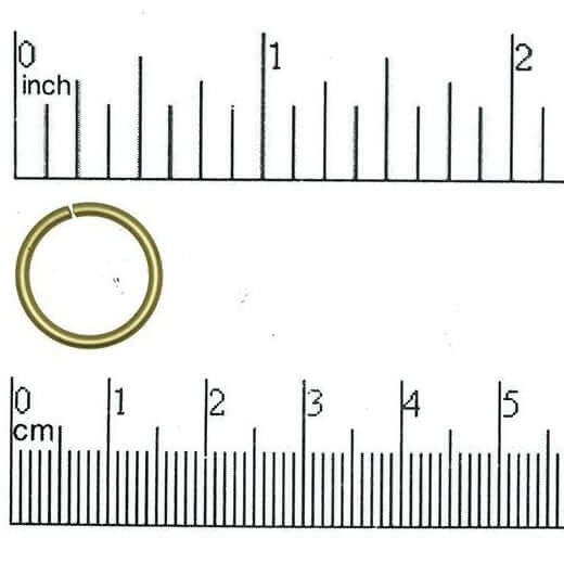 15mm Jump Connector Rings – XXXL Size – 15 Gauge Wire – Multiple Colors – Sold in 25 Gram Packs (approx. 49pcs) – JR/15